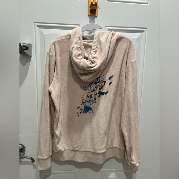 Bain de Mer BOHEME SAND | Menʼs Towelling Hoodie CATCH THE CASH - Picture 4 of 9